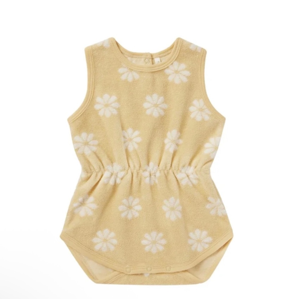 Rylee + Cru Cinch Playsuit, Daisy || 12-18M